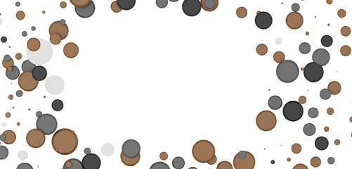 silver confetti explosion festive background