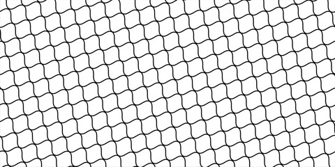 Mesh texture for fishing nets. Seamless pattern for sportswear or soccer goal, volleyball net, basketball hoop, hockey, athletics. Abstract net background for sports.