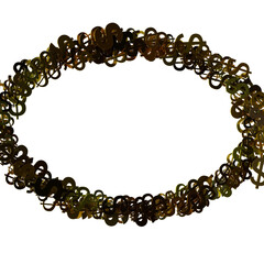 Animated orange dollar background. Money flies from top to bottom.