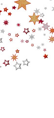 Abstract festive background with scattered stars. Perfect for holidays, celebrations, and more!
