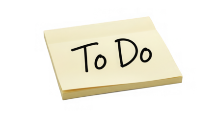 To Do List Sticky Note Reminder