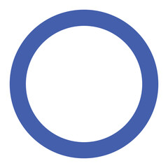 Abstract blue circle shape graphic design element for web design and creative projects resource download