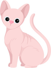 illustration sphynx