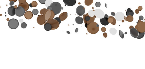  Sky confetti flying in the sky during Pride parade