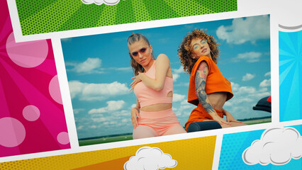 Comic Book Transitions	