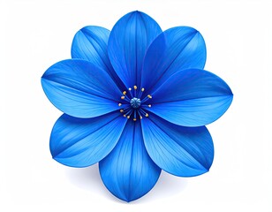 Vibrant blue flower (1)
