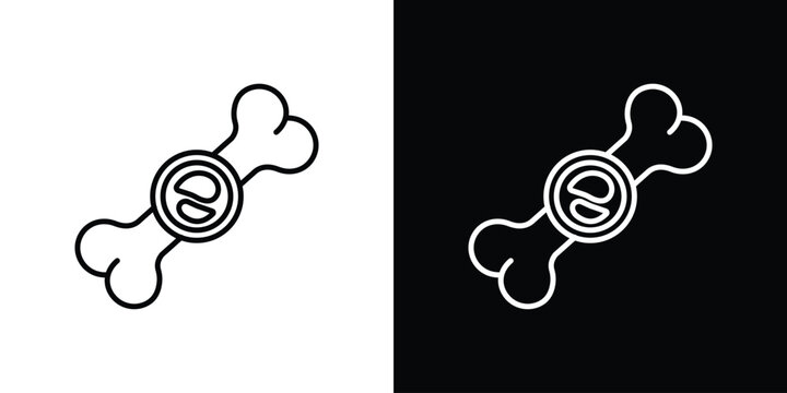 Multiple myeloma icon website stock illustration. stroke symbols