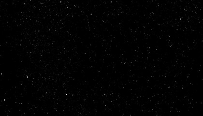 Dark Night Sky with Scattered Stars