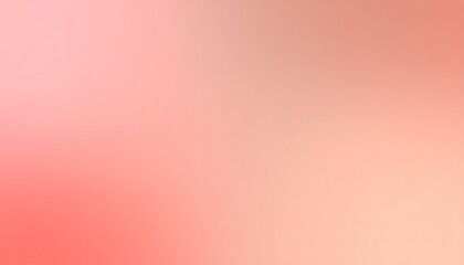 Fototapeta premium Soft Gradient Blur Abstract Background in Matte Coral and Warm Taupe Color Palette