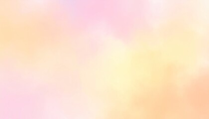 Obraz premium Soft Pastel Gradient Background with Blurry Fog and Warm Color Blend