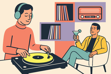 Retro Vinyl Lounge