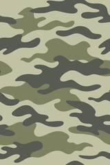 Military camouflage pattern army green