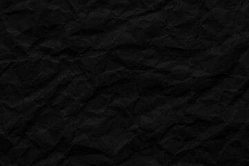 Fototapeta premium Macro crumpled paper texture,Macro black crumpled paper textur.