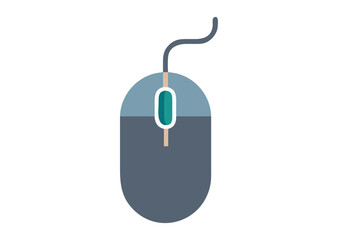 Computer mouse vector, Computer mouse icon illustration