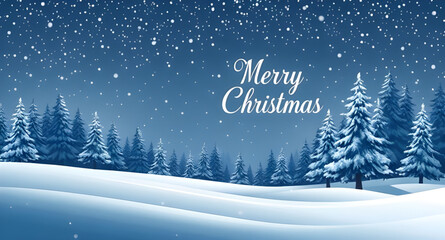 winter, landscape, Christmas trees, snowy, winter scene, festive, holiday, pine trees, forest, snow-covered, cold, nature, outdoors, winter wonderland, seasonal, Christmas mood, white, blue tones, ser