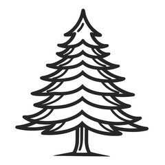 christmas tree vector