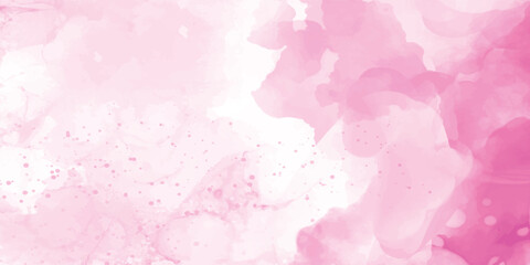 Pink Watercolor Abstract Blend – Soft Light Texture for Fashion Branding and Editorial Designs. Minimal Pink Watercolor Brush Strokes – Handpainted Abstract Texture for Web and Print Templates