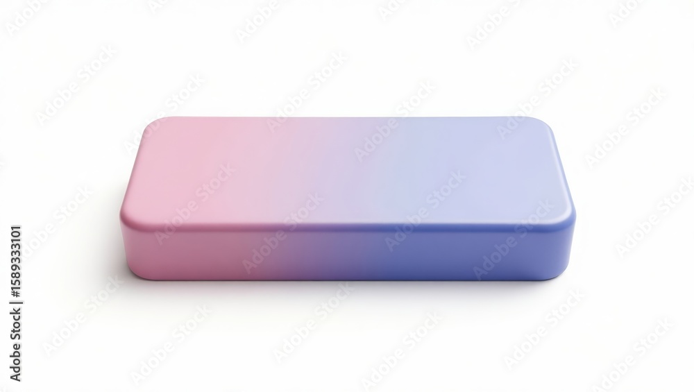 Poster A rectangular object with a smooth, ombre gradient.