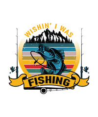 Fishing T-Shirt Design , Graphics Design, EPS, VECTOR
