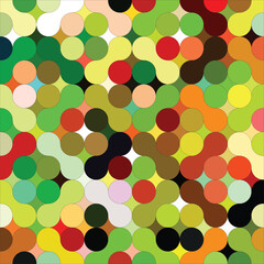 colorful dots background, abstract background with circles