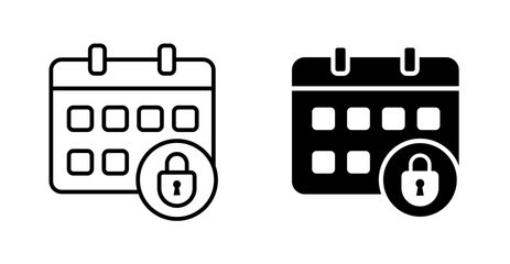 Calendar and event reminder. Event planning symbol
