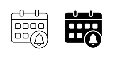 Calendar and event reminder. Event planning symbol