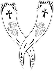 Georgian Yanwi, Horn svg