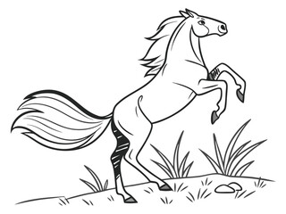 horse vector illustration