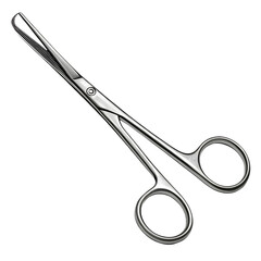 scissors on white background