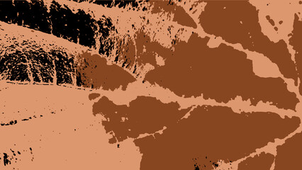 Burnt Orange Abstract Grunge Background