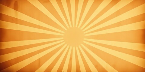 Fototapeta premium Beige sunburst texture, vintage grungy, old brown paper, retro style abstract background, burst, design