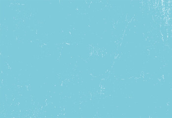 Blue grunge scratched texture background. Rough distressed vintage backdrop. Abstract pastel damaged surface with faded design.