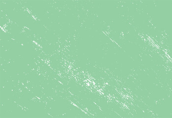 Diagonal grunge splatter texture on light green background. Abstract white distressed marks create vintage effect. Great for overlays and designs.