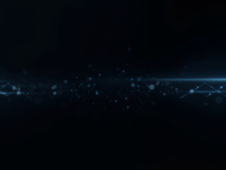 Blue Grid Circuit Background for Cybersecurity Design