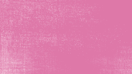 Distressed texture background in bold pink halftone retro style. Scratched vintage dotted grunge design. Old surface pattern.