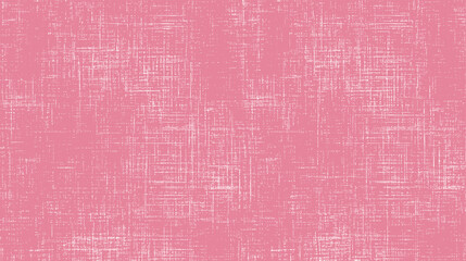 Distressed grid texture on soft pink background. Abstract white crosshatch pattern for modern surface. Ideal for print, fabric, and overlay use.