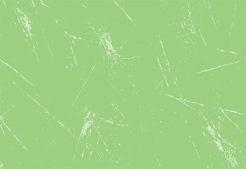 Green scratch grunge texture background. Subtle scratched distress with vintage diagonal lines. Rough pastel worn surface design.