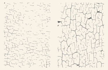 Abstract Black Grunge Texture Pattern, Dirty Dust Rusrty Noise Grain Wall Crack Vintage Texture Pattern Overlay Background, Vector art.