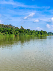Canopy Walk, zipline and biking in the tropical rainforest jungle, La Foret in Laos