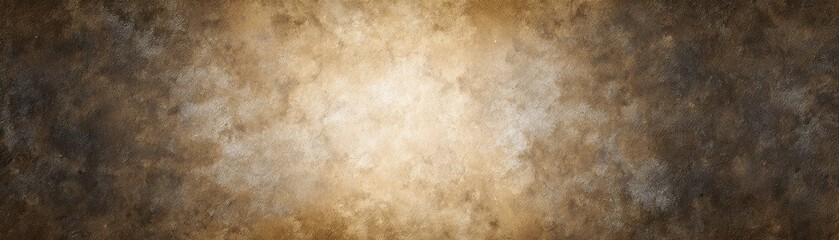 Obraz premium Radiant light on abstract brown and black background, modern elegant design