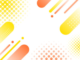 夏　スーパーSALE　黄色　ポップ 　フレーム