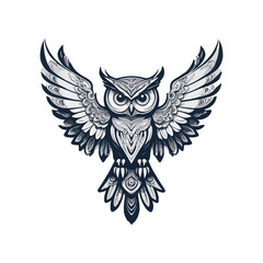 Obraz premium “Ethereal Owl Sigil”