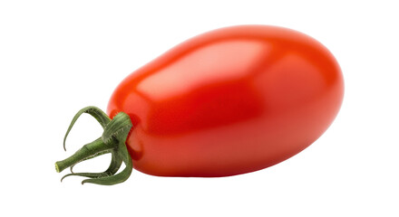 Isolated Plum Tomato on White Background