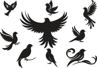 bird vector art