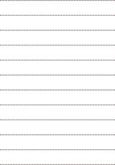 A dark rectangular background with evenly spaced horizontal dotted lines, resembling a ruled notebook or writing template in night mode.