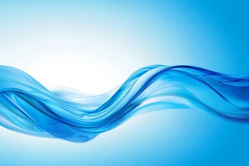 Elegant water wave banner ideal for contemporary themes.