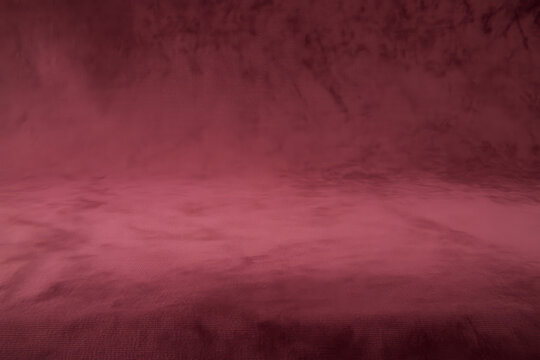 Elegant burgundy velvet texture background for product photography and design projects - Powered by Adobe