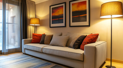 window, interior, room, home, curtain, house, view, furniture, design, living, sofa, light, architecture, living room, frame, apartment, floor, luxury, windows, wall, decoration, indoors, glass, curta