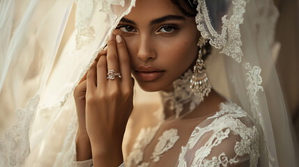 woman, bride, beauty, wedding, fashion, veil, dress, model, glamour, love, bridal, elegance