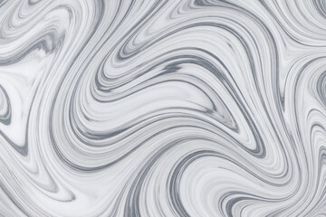 Elegant White and Gray Marble Texture with Swirling Veins and Natural Pattern